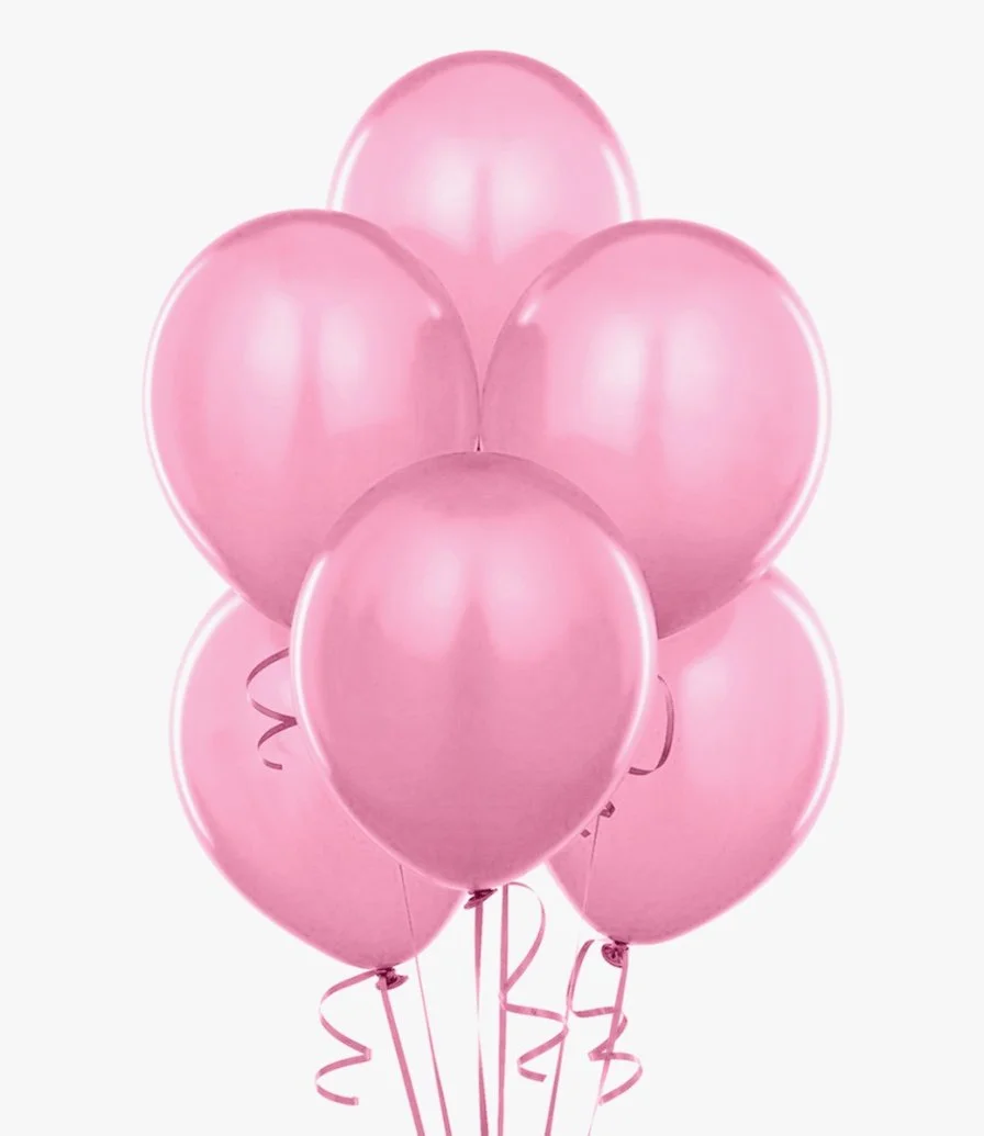 New Baby Girl Balloon Bundle of Joi Gift Tote