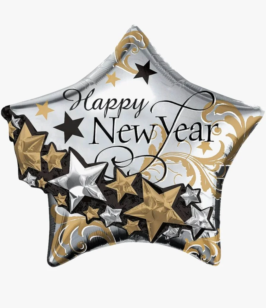 New Year's Star Balloon