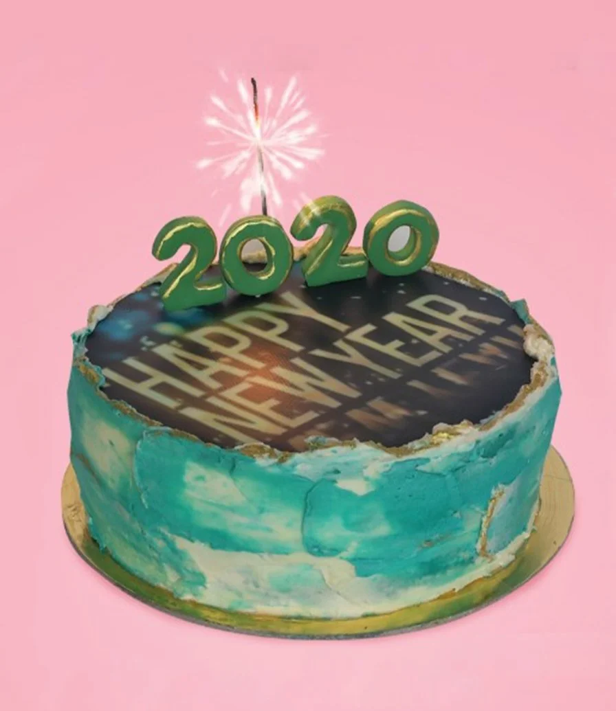 New Year Sparkling Cake