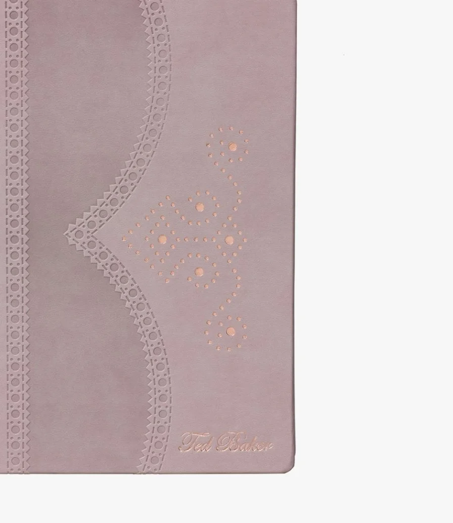 Nude Brogue Notebook by Ted Baker