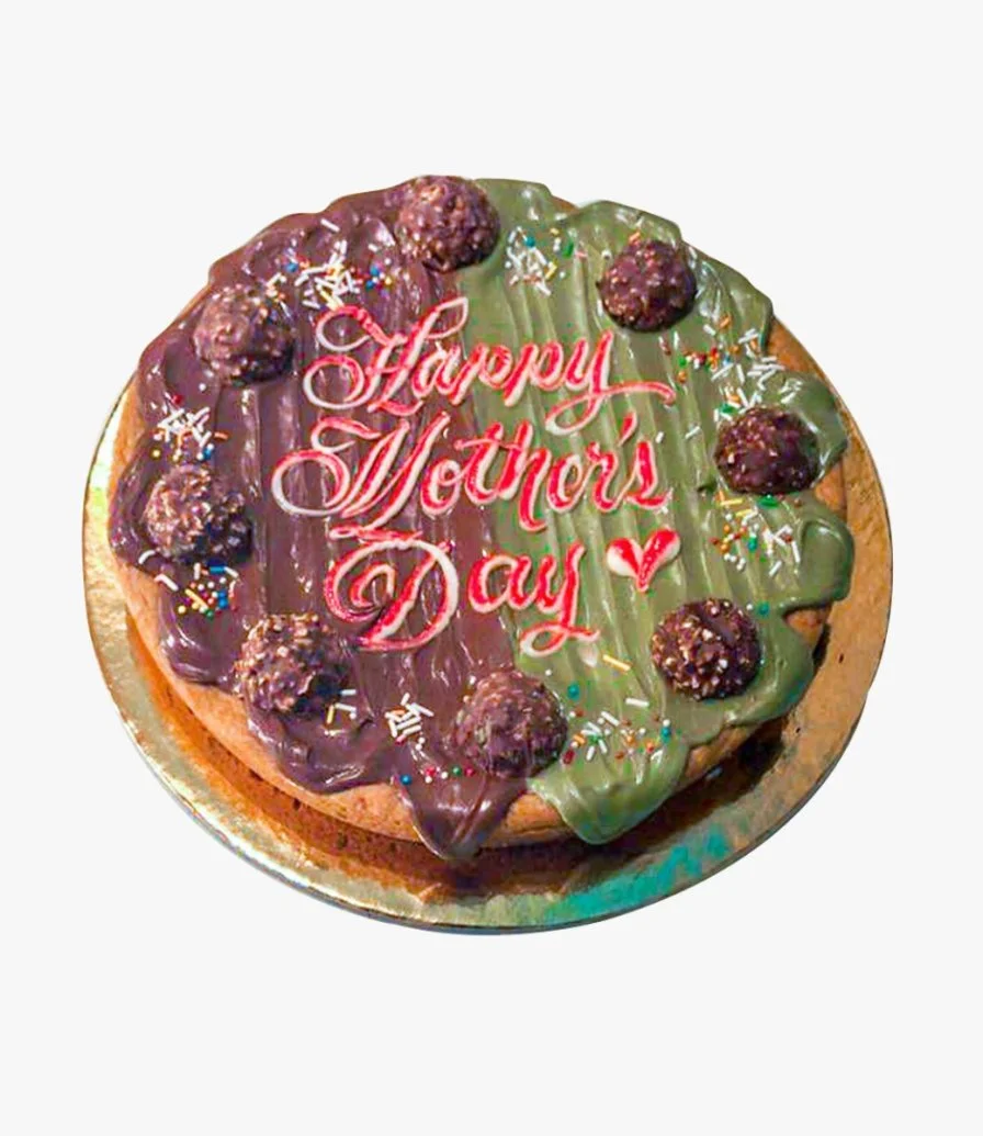 Nutella and Pistachio Mothers day Cookie cake