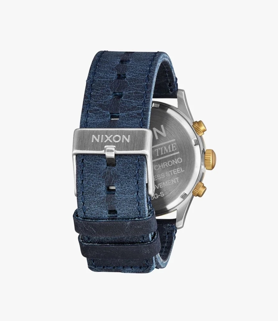 The Blue Leather Nixon Watch