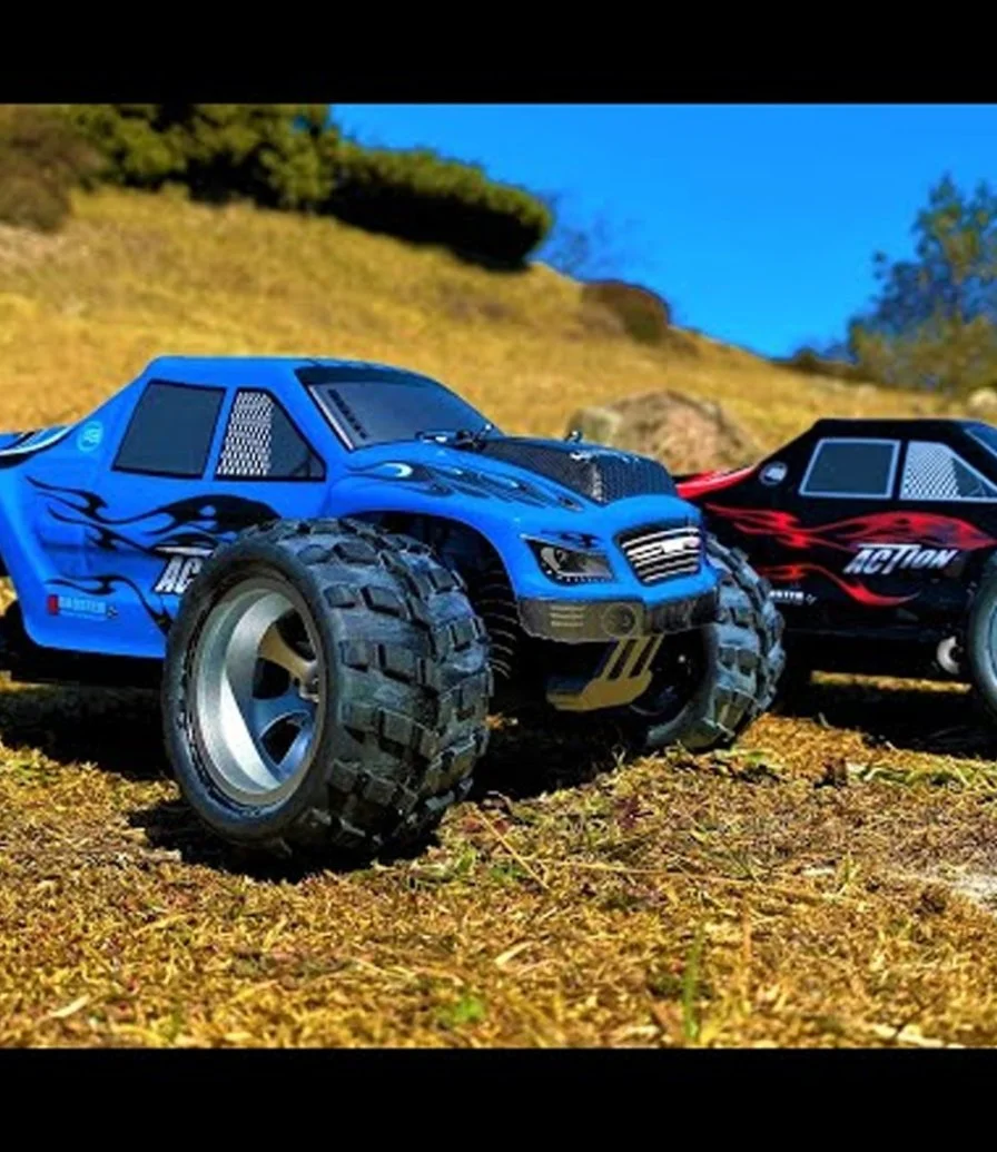 Monster Blue Truck Race Car Originaue