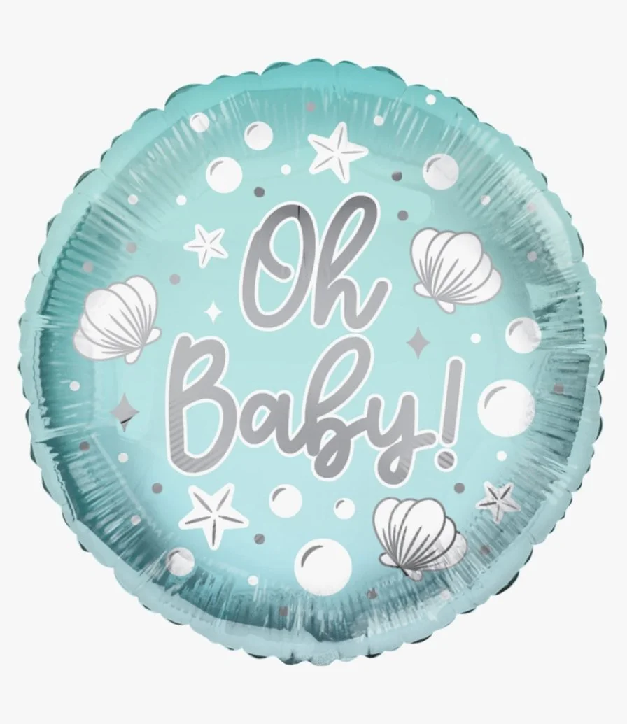 Oh Baby Boy Balloon 18 Inch