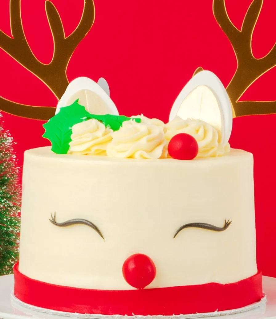 Oh Dear, Reindeer! Cake by Sugargram