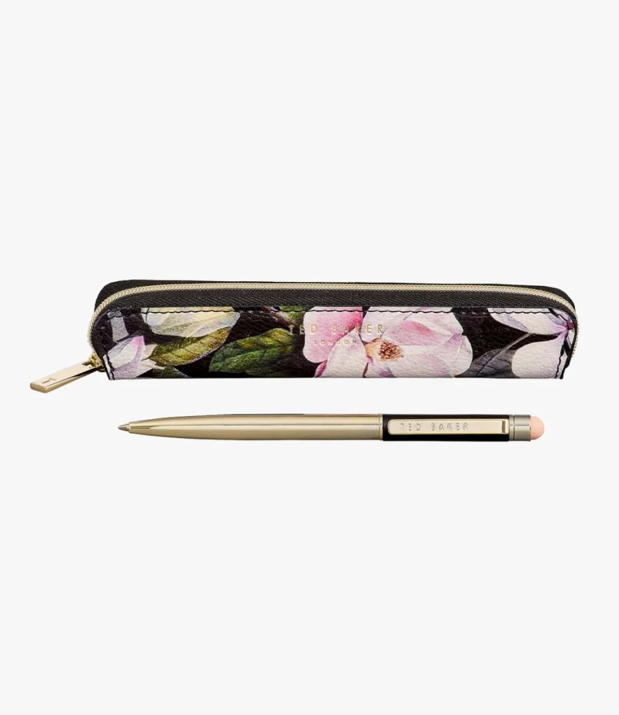  Opal Black Touch Screen Pen & Pouch by Ted Baker
