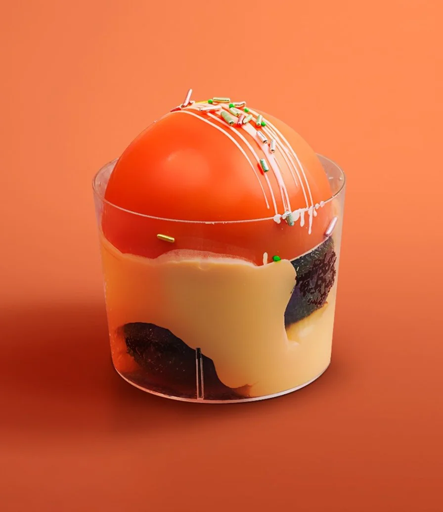 Orange & Chocolate Bom-Bom Cake by Bloomsbury's