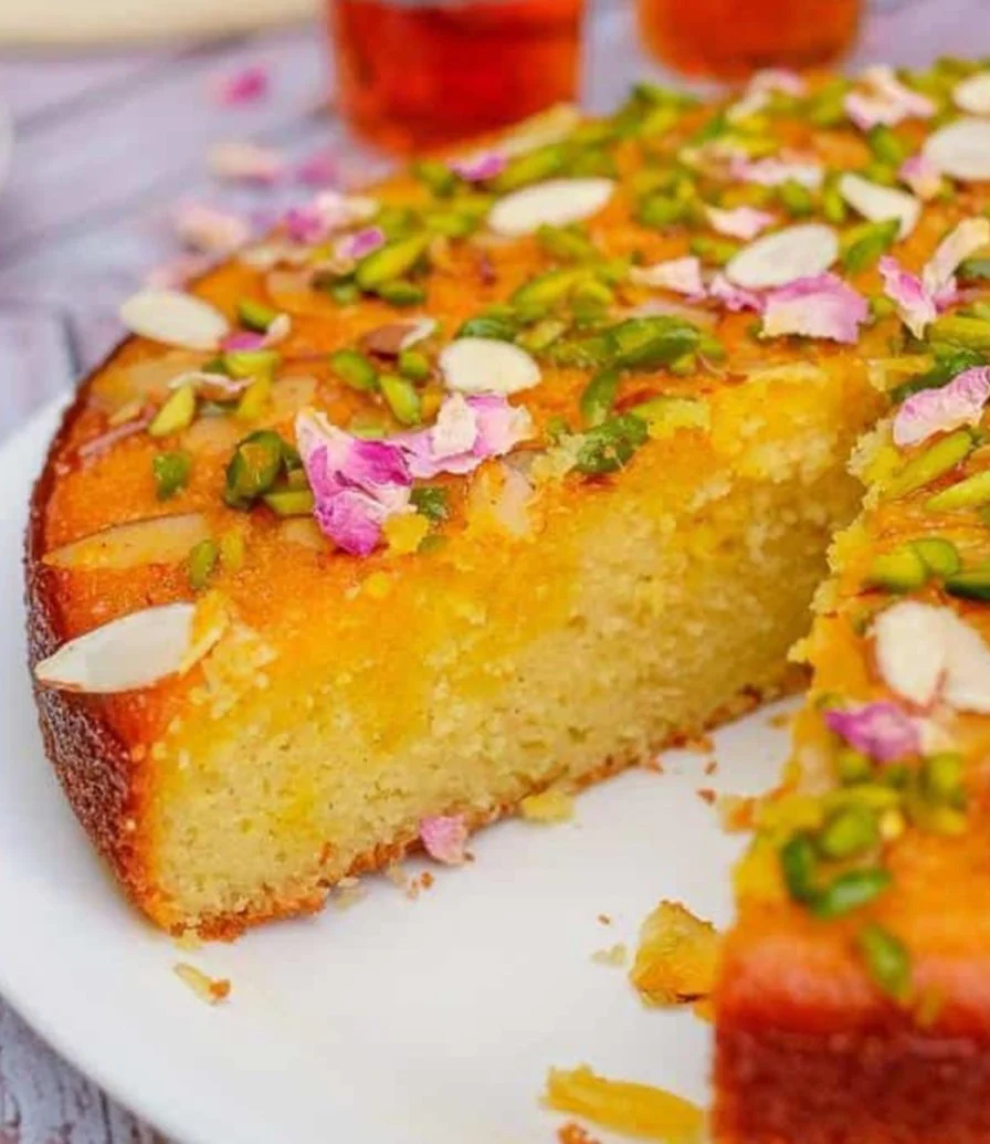 Orange Almond Cake By Pastel Cakes