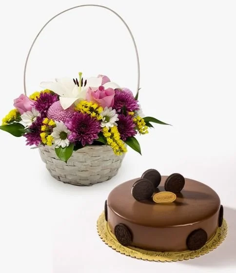 Oreo Cake by & Flowers Bundle by Chez Hilda