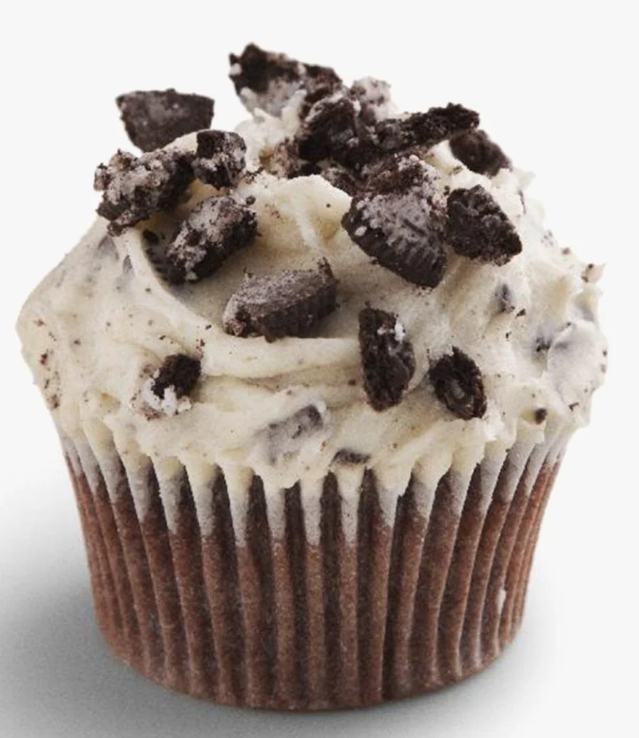 Box of 6 Oreo Cookie Cupcakes by The Hummingbird Bakery