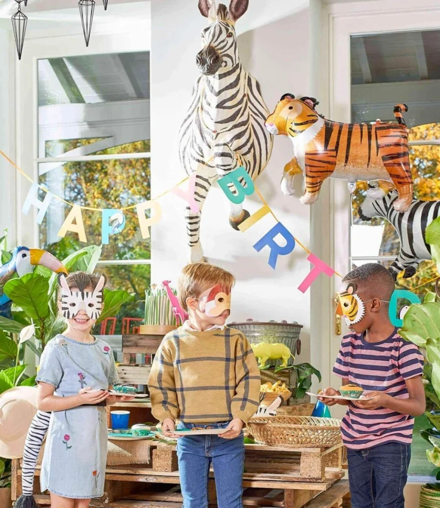Party Animals 'Happy Birthday' Garland 3.5meters by Talking Tables