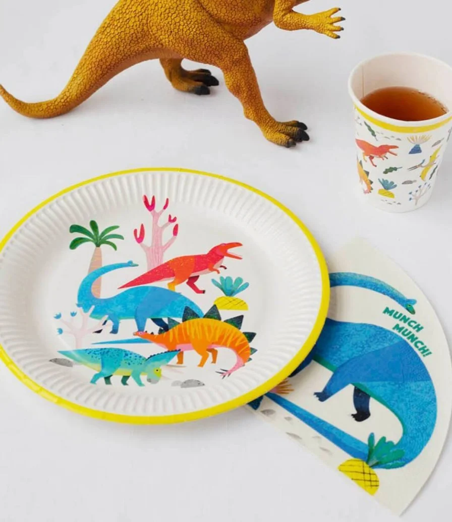Party Dinosaur Paper Cups 8pc Pack by Talking Tables