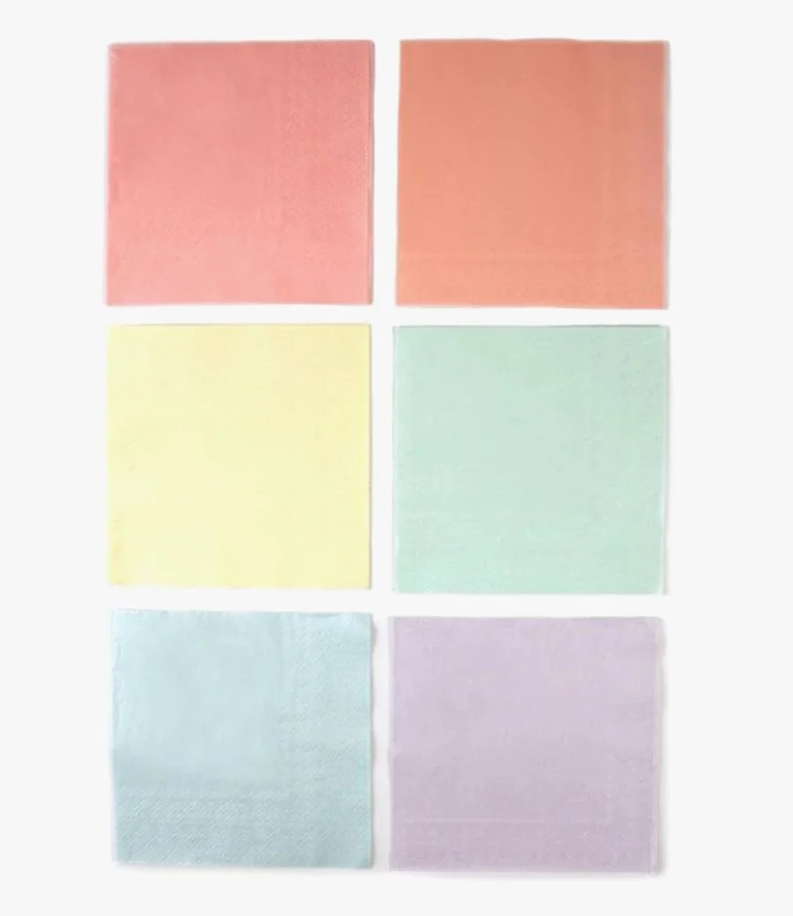 Pastel Party Napkins by Talking Tables