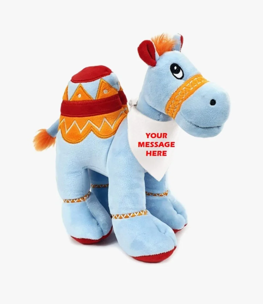 Personalised Blue Camel 