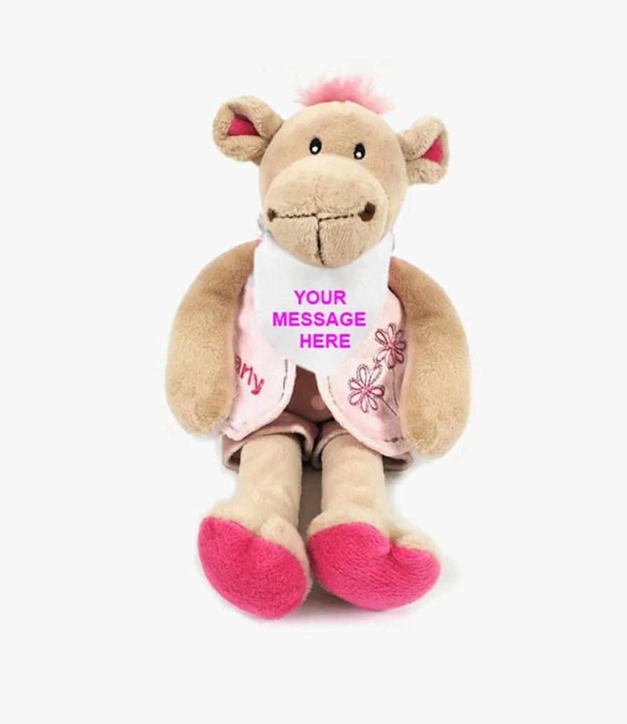 Personalised Carly Camel Soft Toy