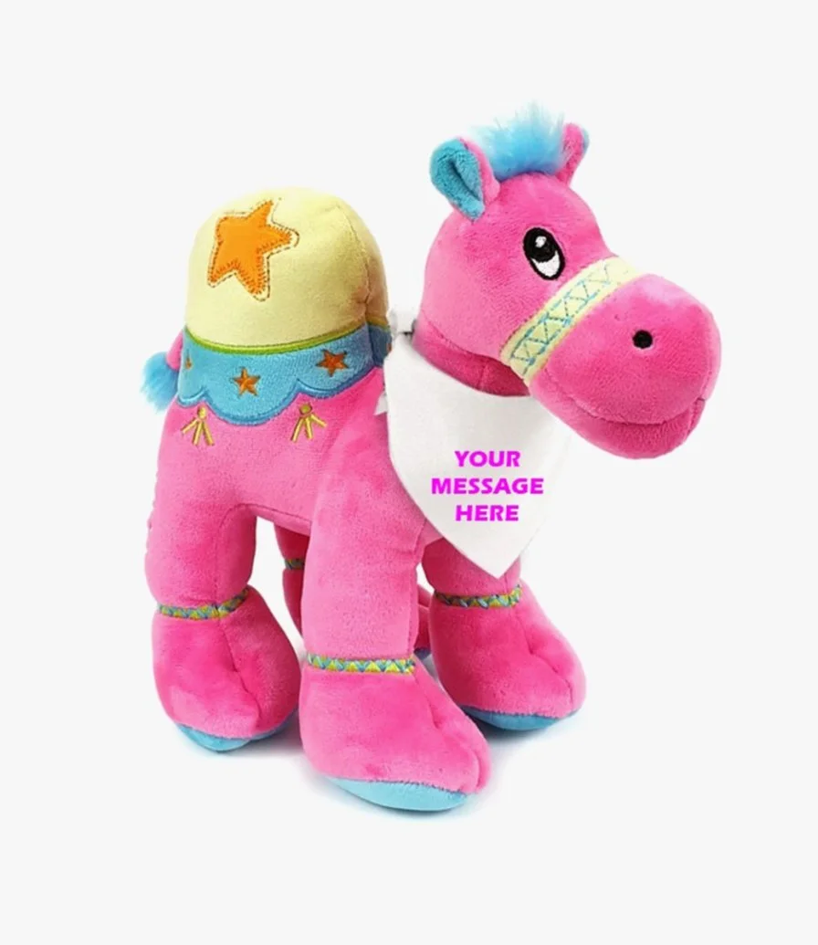 Personalised Dark Pink Camel 