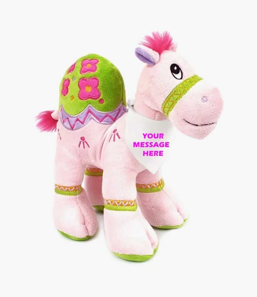 Personalised Pink Camel 