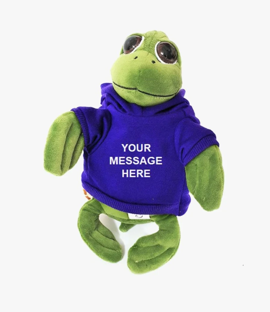 Personalised Toy Turtle - Multiple Colours