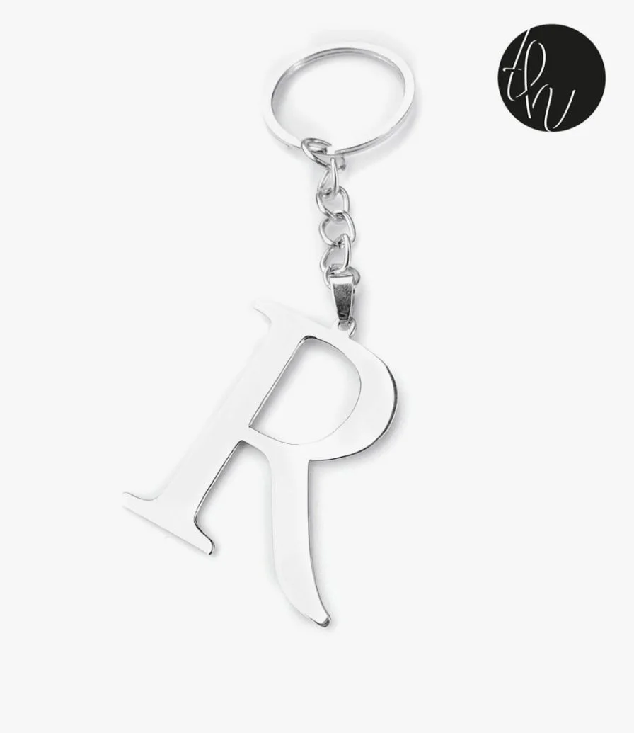 Personolized English Letter Keychain