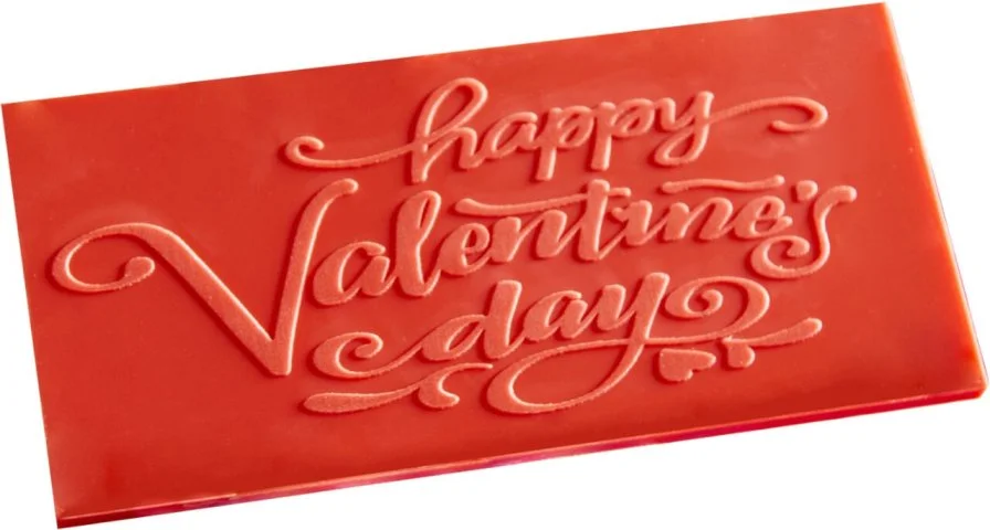 Happy Valentine's Day Chocolate Tablet