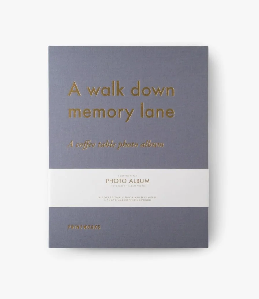 A Walk Down Memory Lane Photo Album by Printworks*