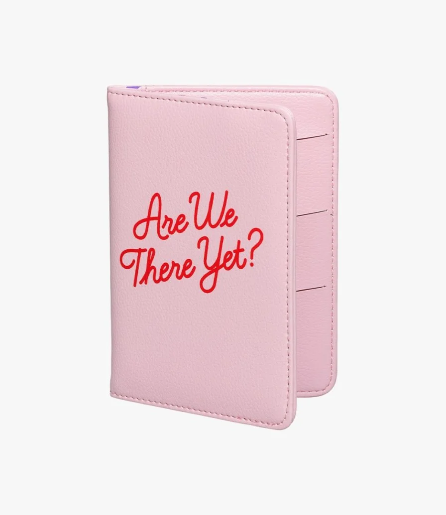 Pink and Red Passport Cover by Yes Studio