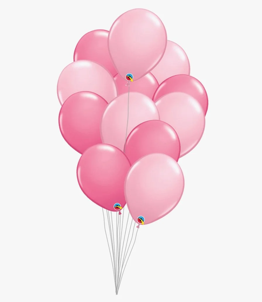 Pink Balloons for Breast Cancer Survivors
