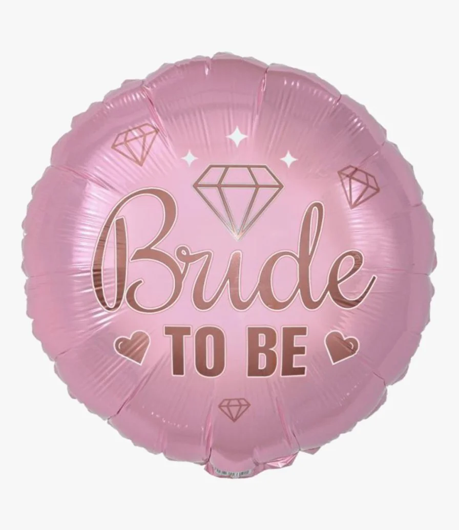 Pink Bride to Be Balloon, Size 18 Inch