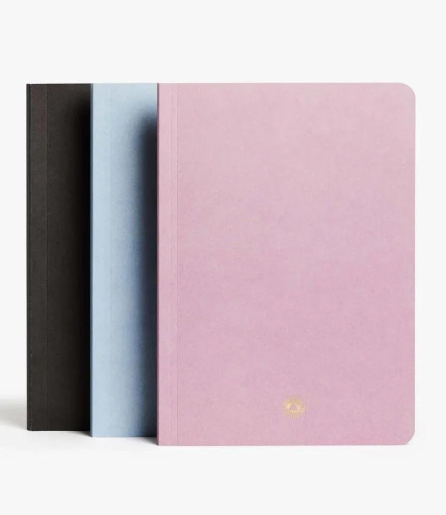 Pink Essential Notebook by Intelligent Change