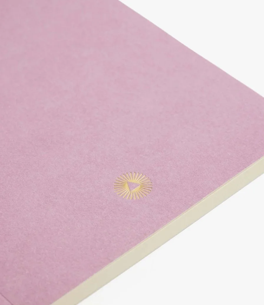 Pink Essential Notebook by Intelligent Change