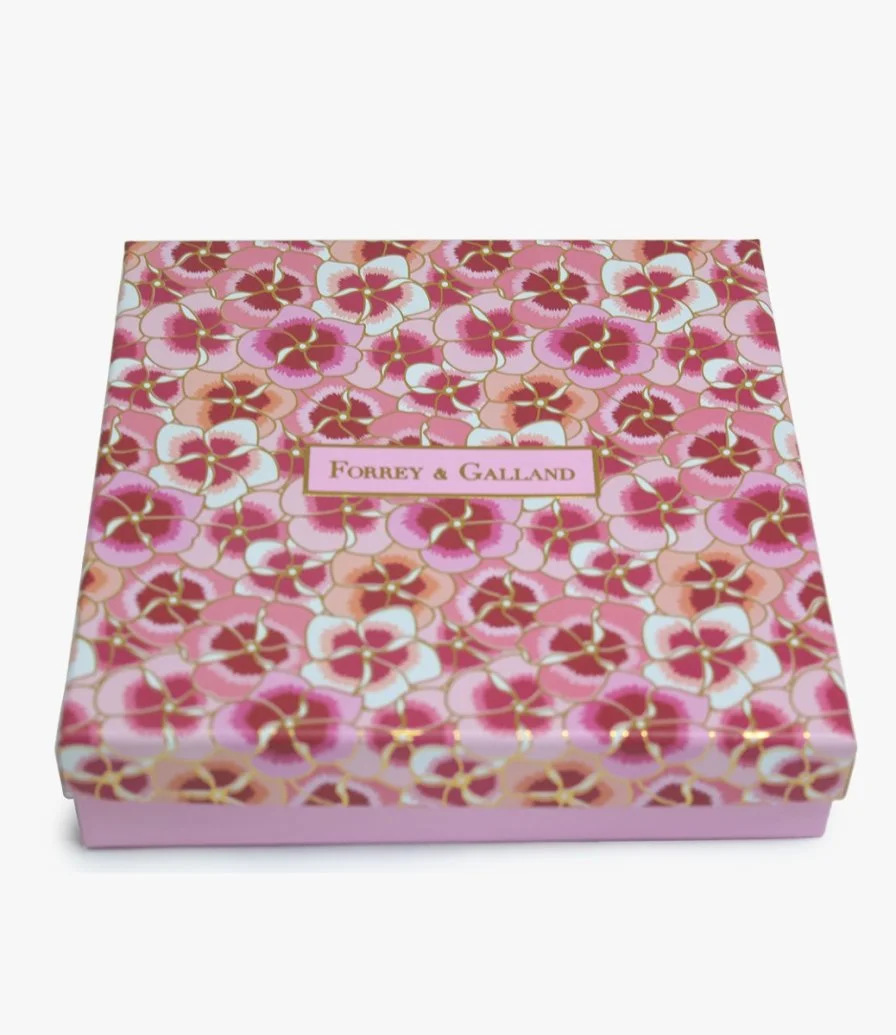 Pink Flowers Date Box