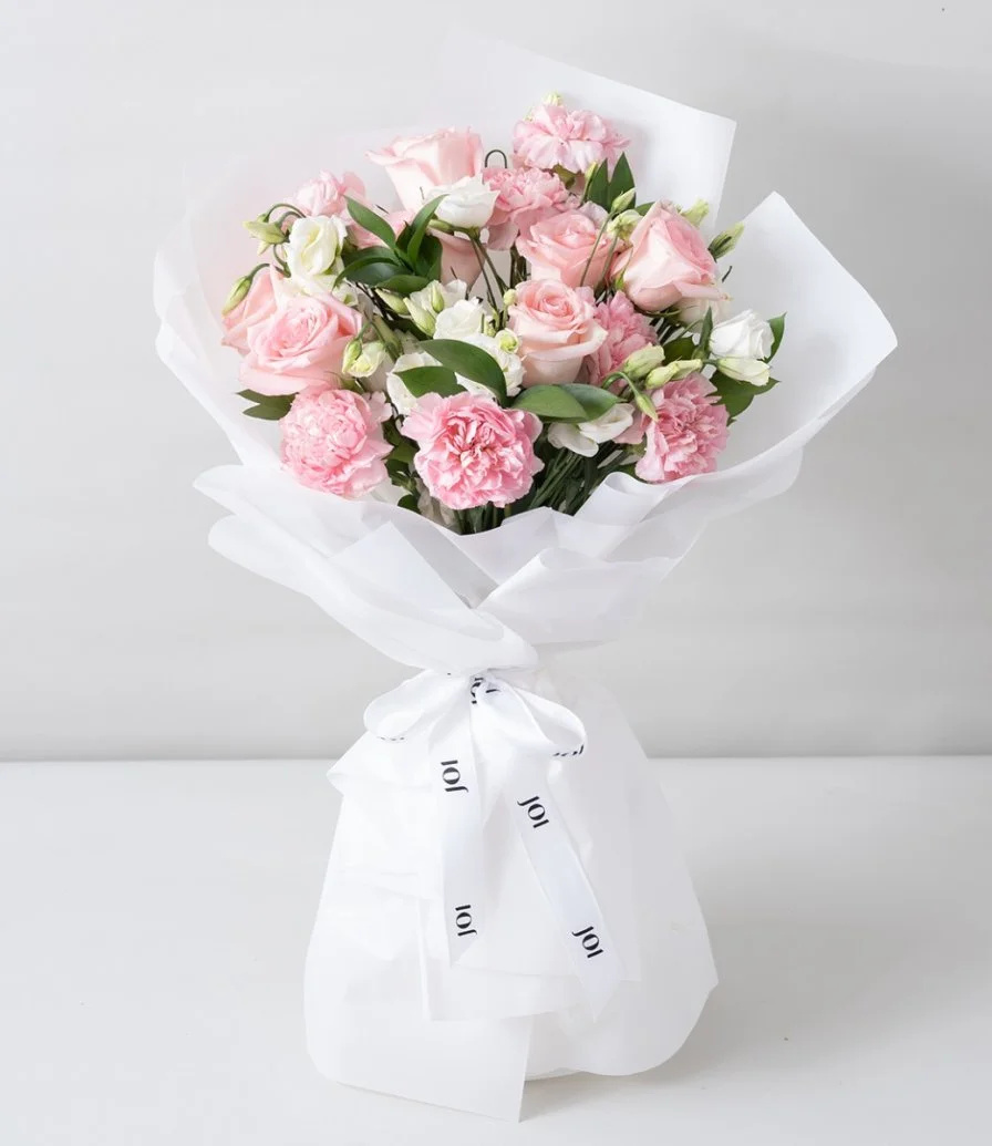 Pink Harmony Hand Bouquet