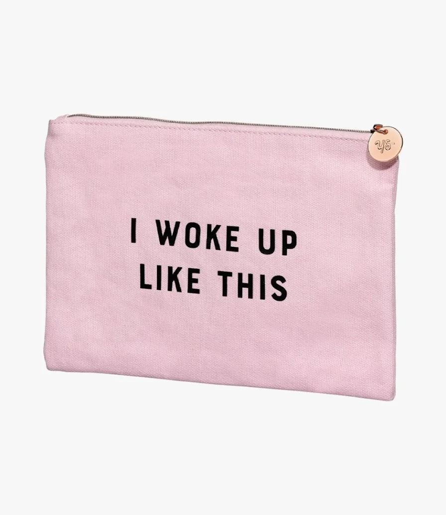 Pink Make up Pouch by Yes Studio
