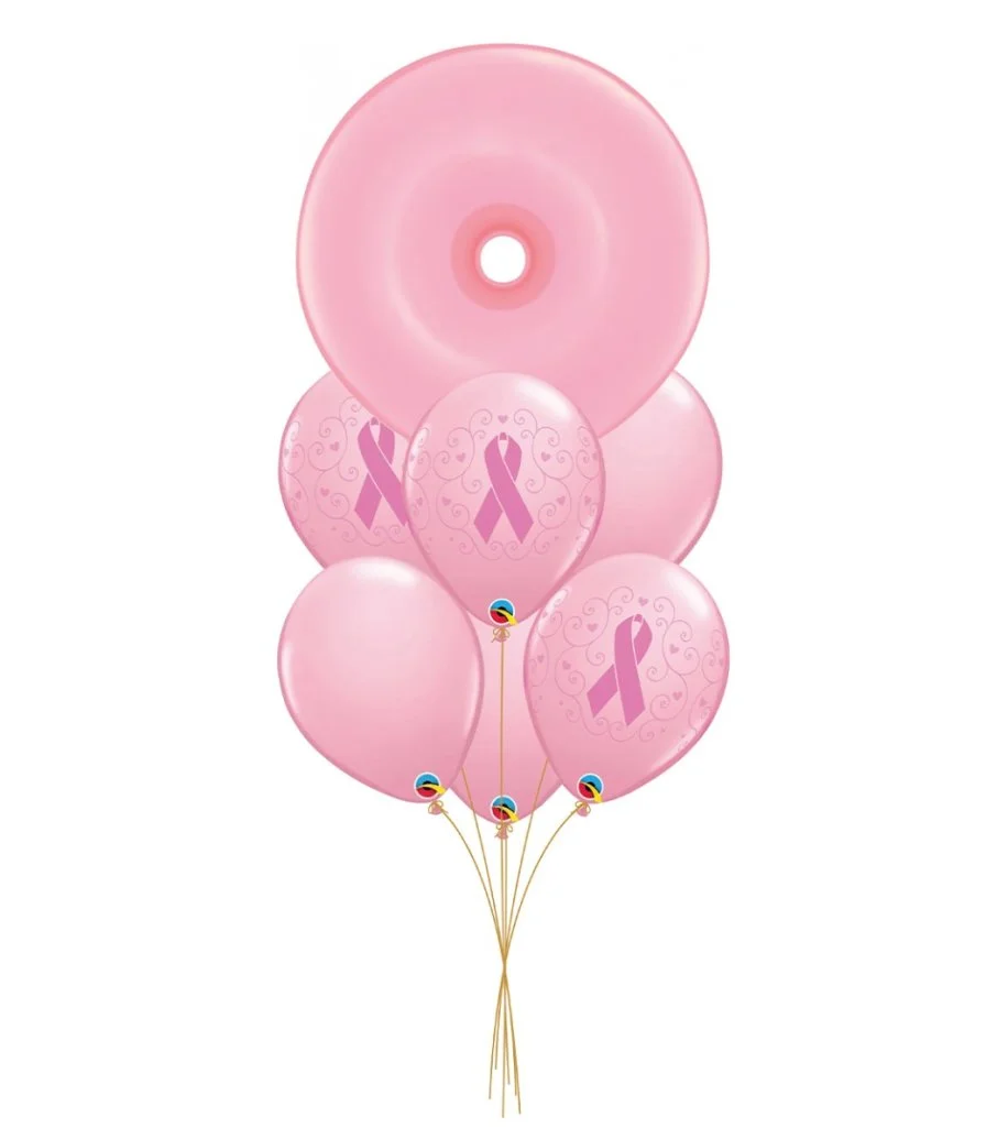 Pink October Balloon