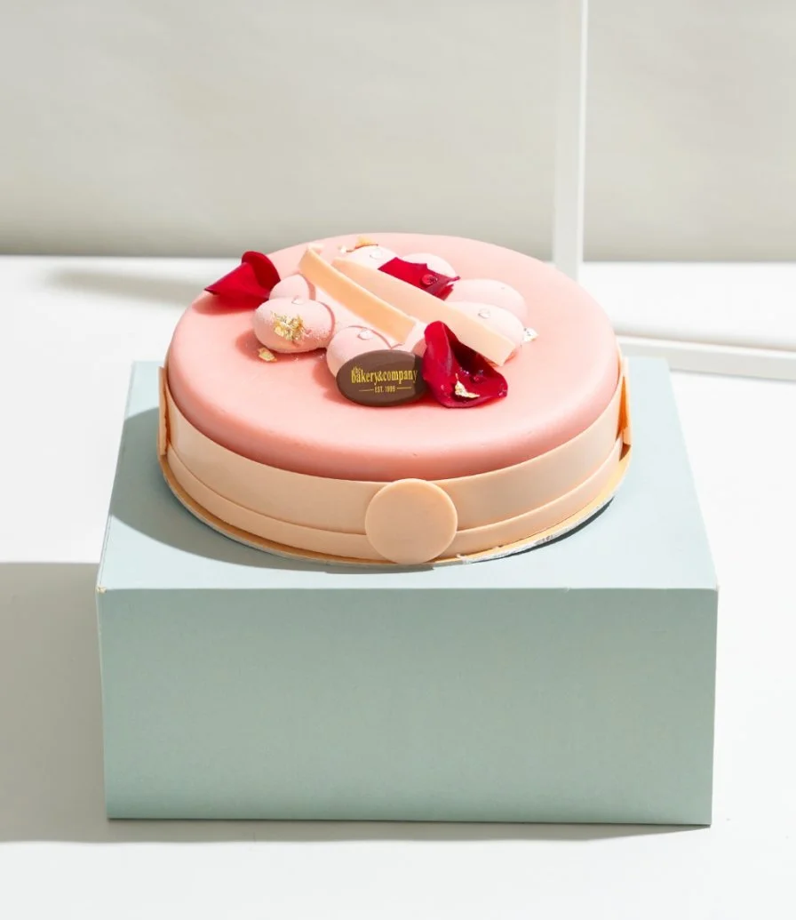 Pink Rose Cake by Bakery & Company