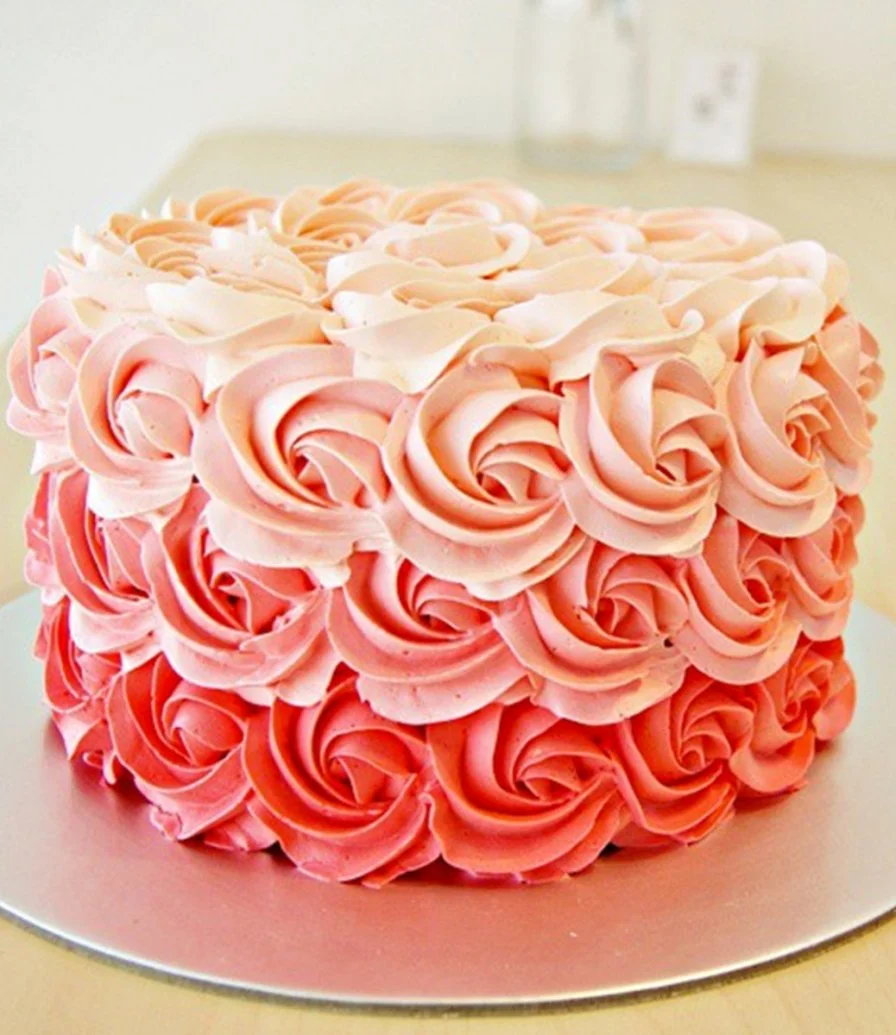 Pink Vanilla Cake by Bloomsbury's 