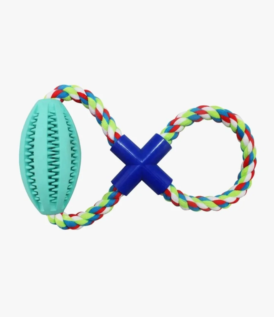 Rubber Rope Dog Toy