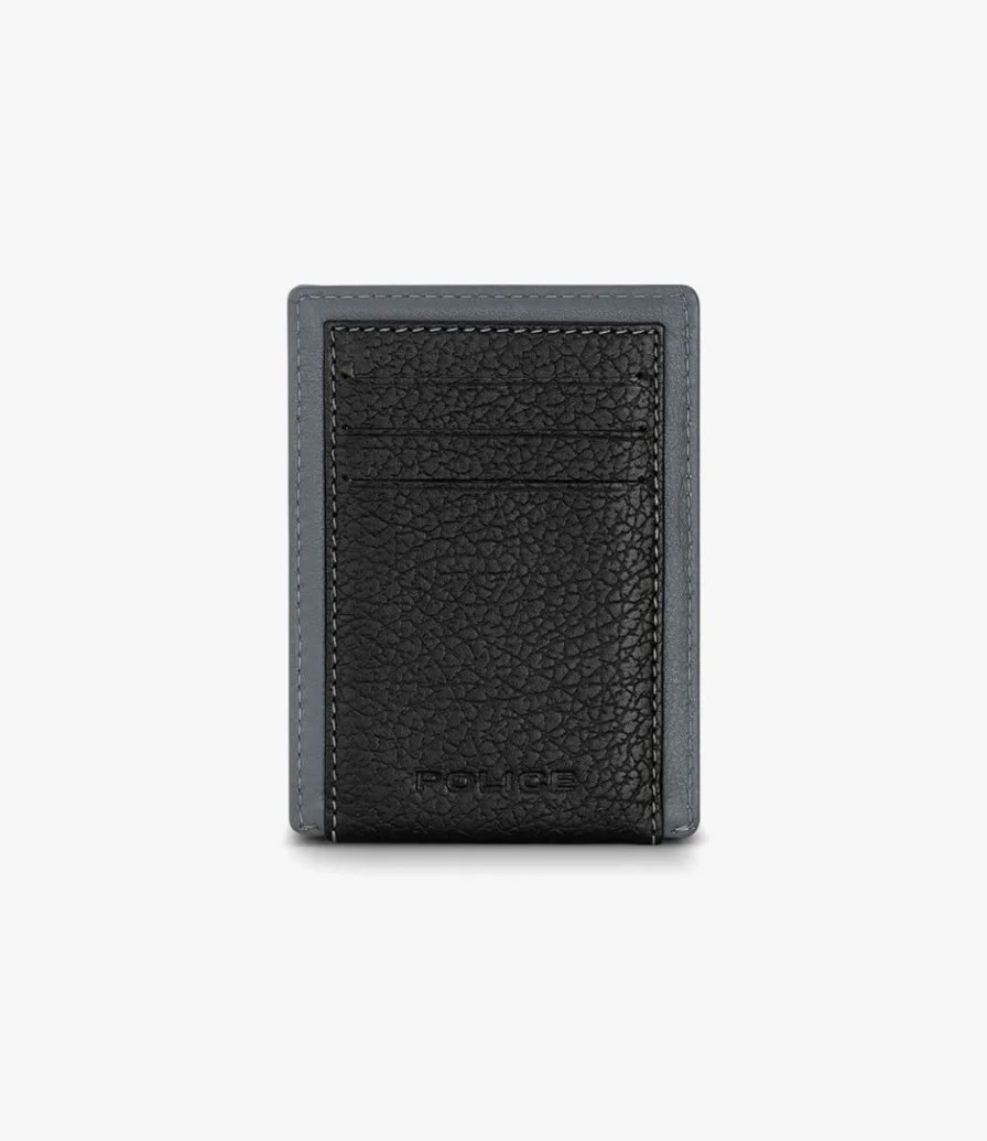 Police El Classico Leather Credit Card Case for Men