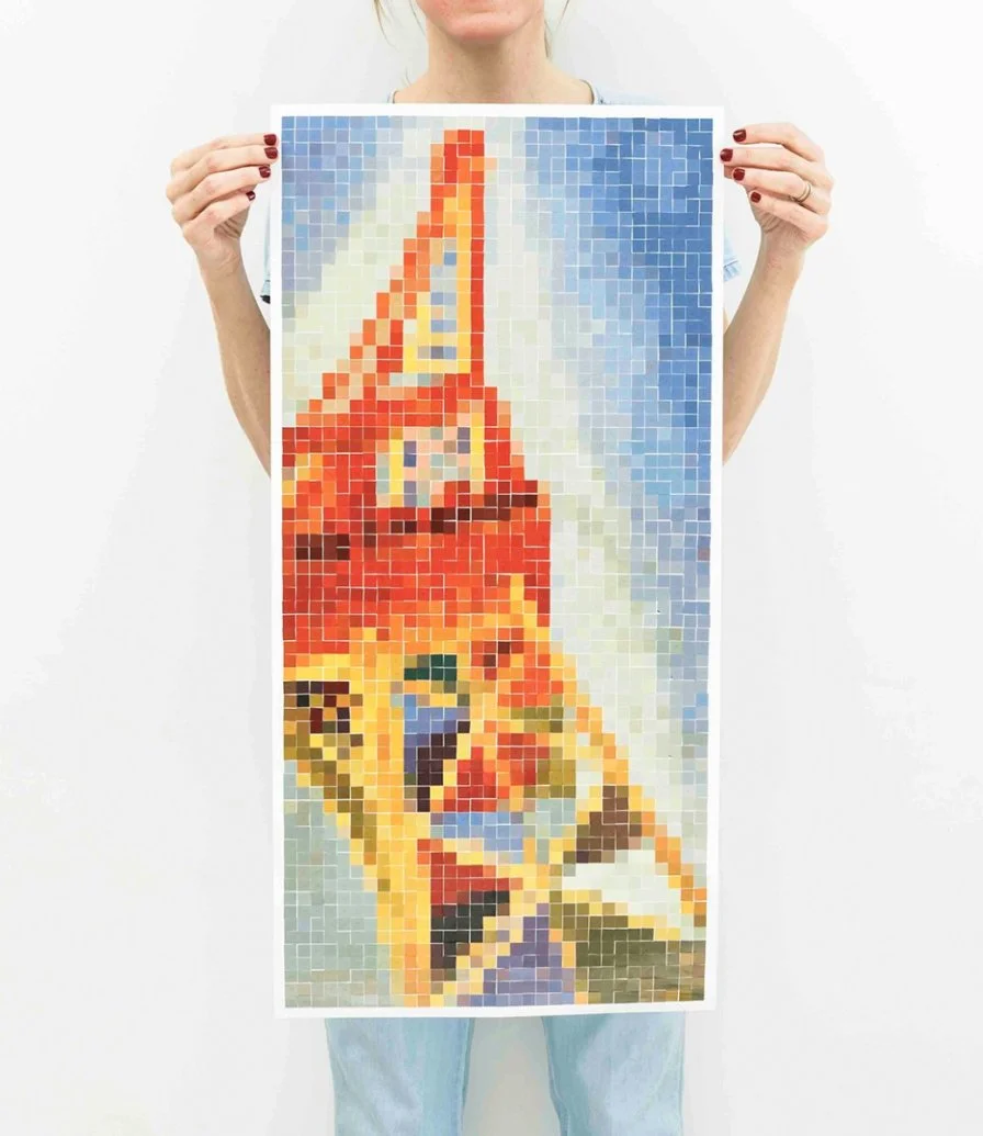 Poster Art - Eiffel Tower By Poppik