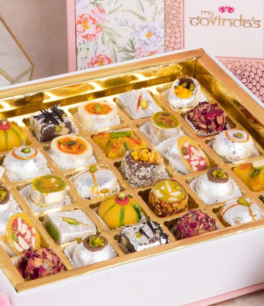Premium 30pcs Diwali Special Sweet Box 2 by My Govinda's