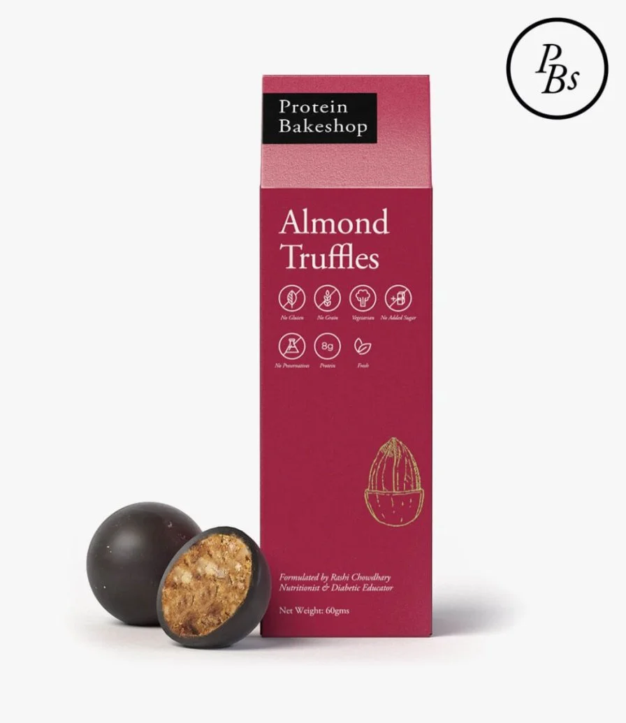 Almond Truffles by Protein Bakeshop - Set of 3 Boxes