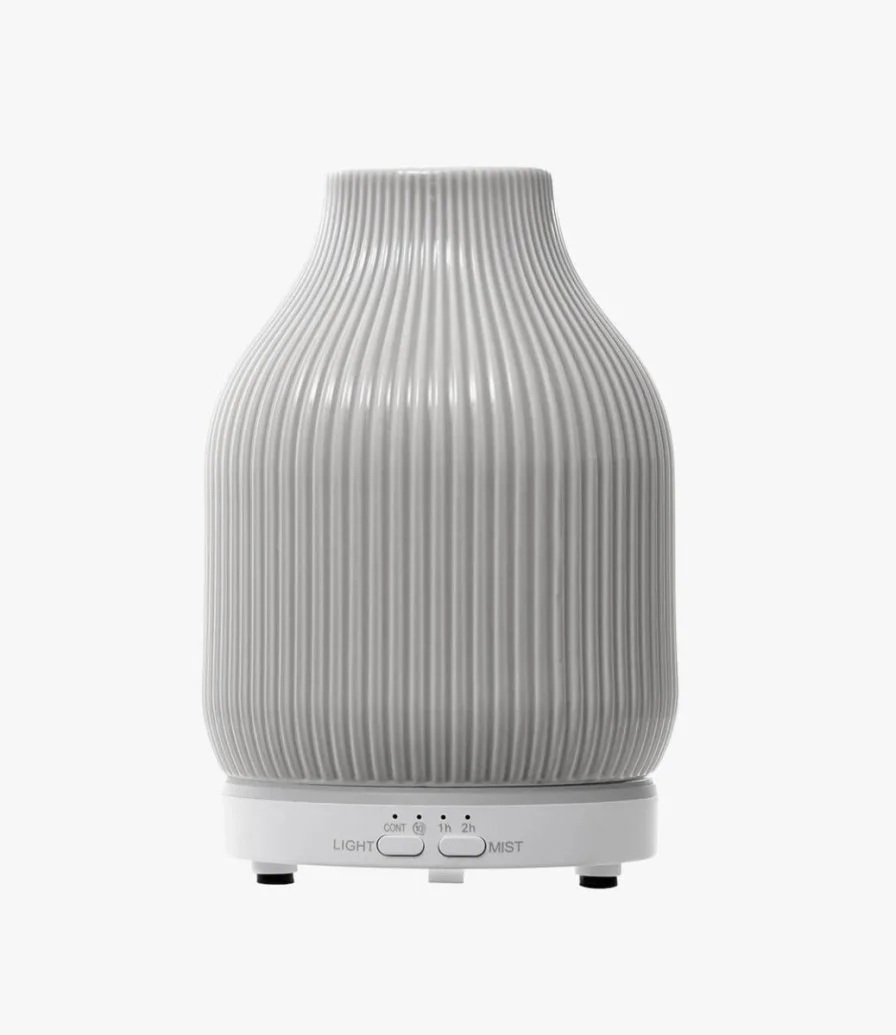Purify And Balance Ceramic Ultrasonic Diffuser By Aroma Home