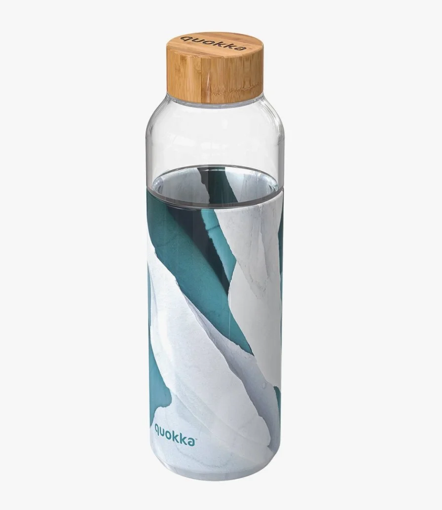 Quokka Glass Bottle With Silicone Cover Flow 660 ml Iceberg