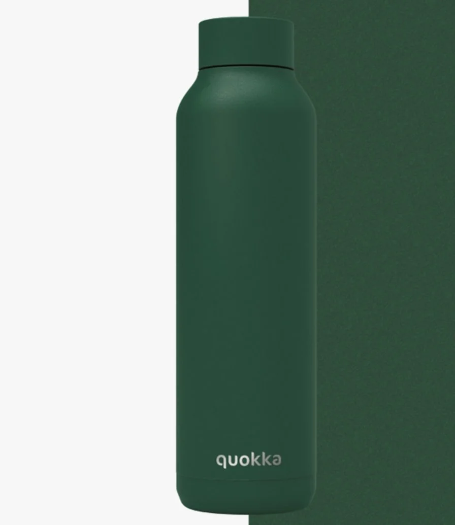 Quokka Thermal SS Bottle Solid Dark Forest Powder 630 ml