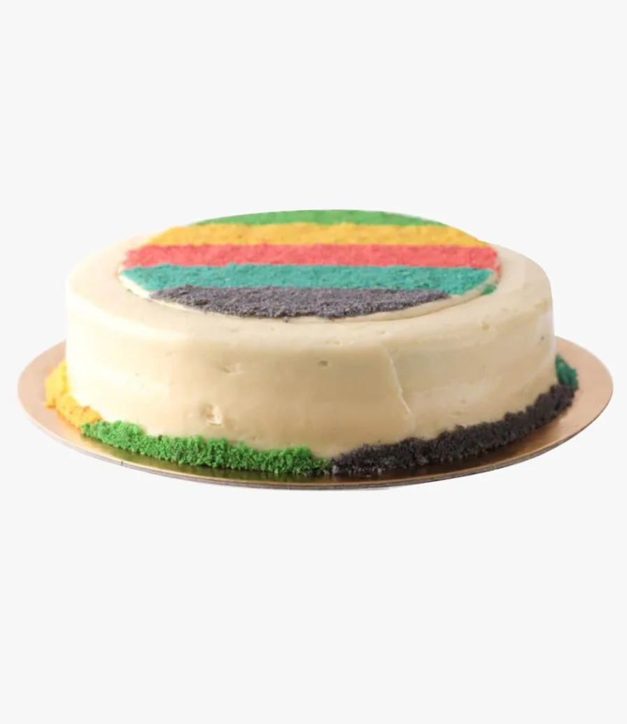 Rainbow Cake by Helen's