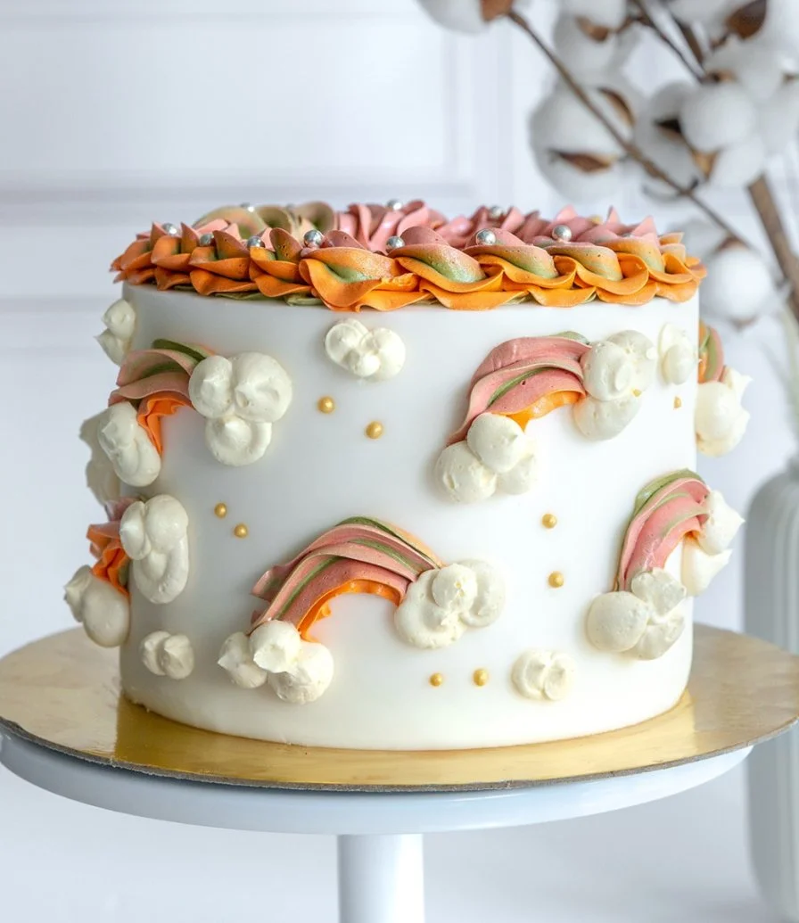 Rainbow Cake By Pastel Cakes