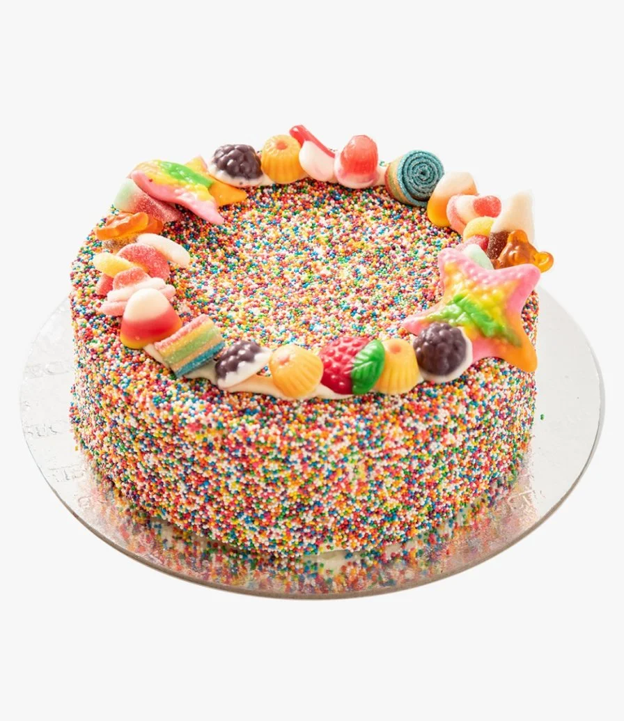 Rainbow Sprinkle Cake  by Secrets 