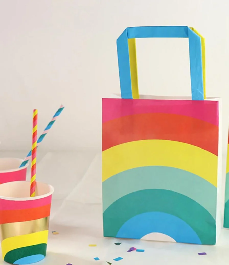 Rainbow Treat Bags 8pc Pack by Talking Tables