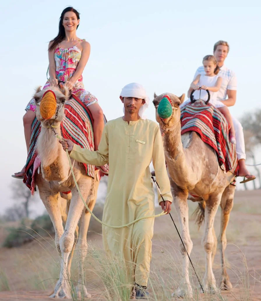 RAK Camel Trekking with BBQ Dinner by Dreamdays