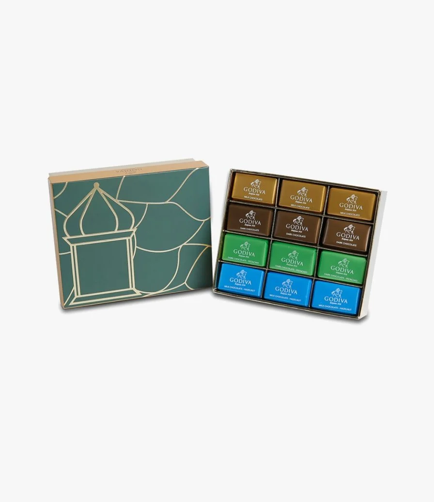 صندوق شوكولاتة نابس رمضان 24 قطعة من جوديفا